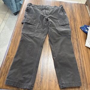 Duluth Flex Fire House Pants Mens Size 38x34 Blue Relaxed Fit Sweat Management